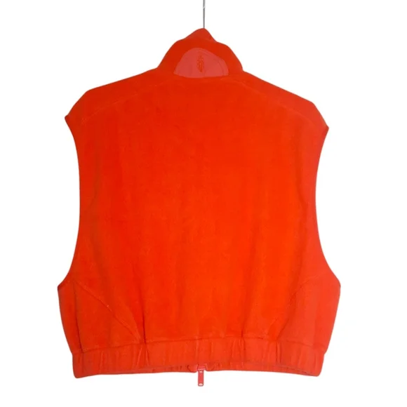 FP MOVEMENT Cropped Fleece Vest Base Camp Sherpa Free People XS 0 2 - Picture 8 of 11